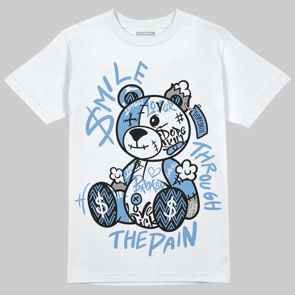 Jordan 12 Retro 'Melo' DopeSkill T-Shirt Smile Through The Pain Graphic Streetwear - White