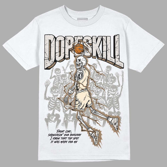 Jordan 5 SE “Sail” DopeSkill T-Shirt Thunder Dunk Graphic Streetwear - White