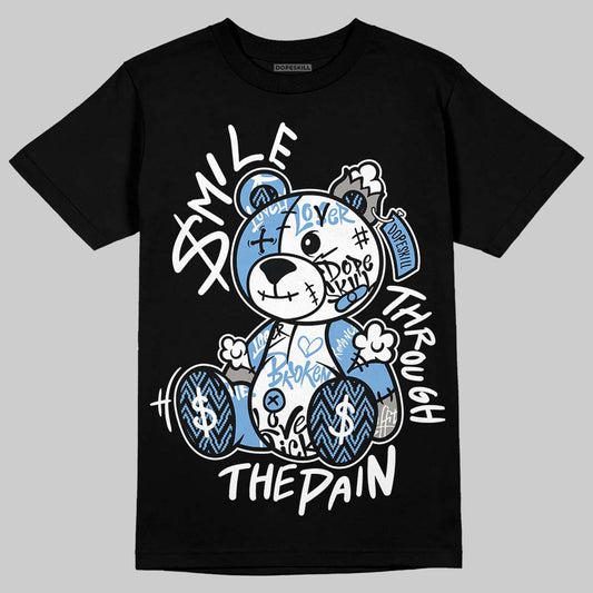Jordan 12 Retro 'Melo' DopeSkill T-Shirt Smile Through The Pain Graphic Streetwear - Black