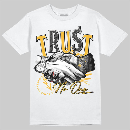 Jordan 5 'Tokyo' DopeSkill T-Shirt Trust No One Graphic Streetwear - White