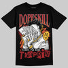 Nigel Sylvester x Air Jordan 4 ‘Brick by Brick’ DopeSkill T-Shirt Sorry I've Been Trappin Graphic Streetwear - Black