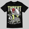 Jordan 5 “Luminous Green” DopeSkill T-Shirt Threat Graphic Streetwear - Black