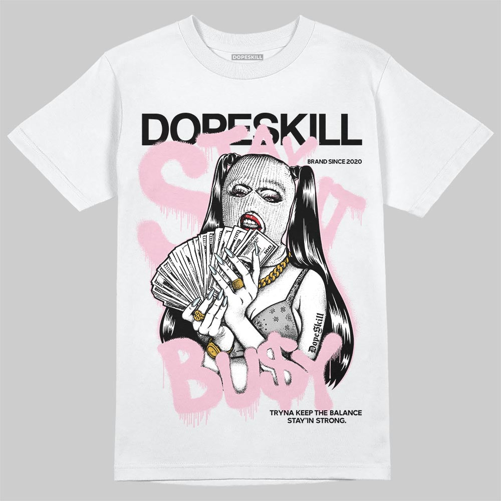 Jordan 5 OG “35th Anniversary” DopeSkill T-Shirt Stay It Busy Graphic Streetwear - White
