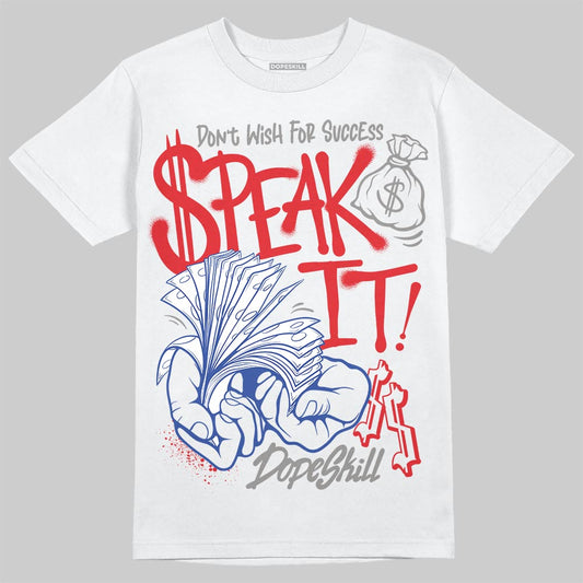 Jordan 3 “Seoul 2.0” DopeSkill T-Shirt Speak It Graphic Streetwear - White
