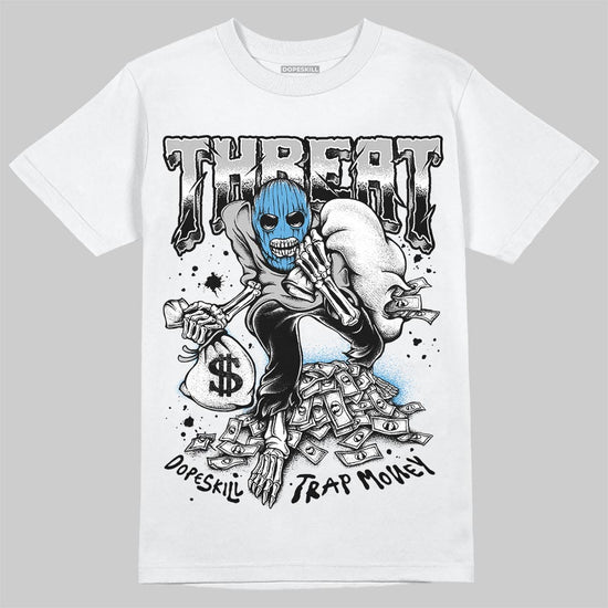 Jordan 10 OG “Steel” DopeSkill T-Shirt Threat Graphic Streetwear - White