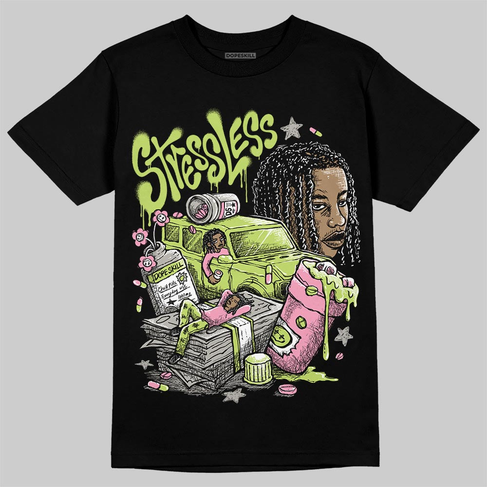 Chase B x Travis Scott x Jordan Jumpman Jack DopeSkill T-Shirt Stressless Graphic Streetwear - black