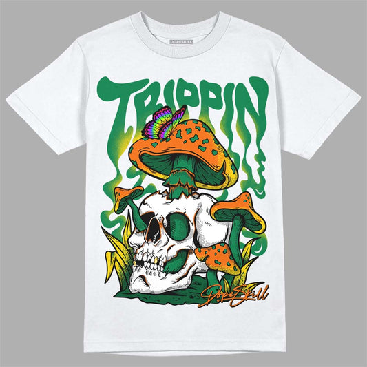 Green Sneakers DopeSkill T-Shirt Trippin Graphic Streetwear - White