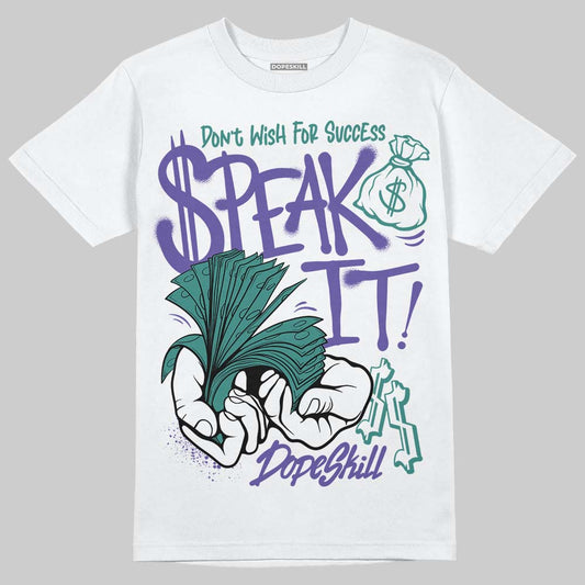 Jordan 5 OG “Grape” DopeSkill T-Shirt Speak It Graphic Streetwear - White