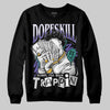 Jordan 5 OG “Grape” DopeSkill Sweatshirt Sorry I've Been Trappin Graphic Streetwear - Black