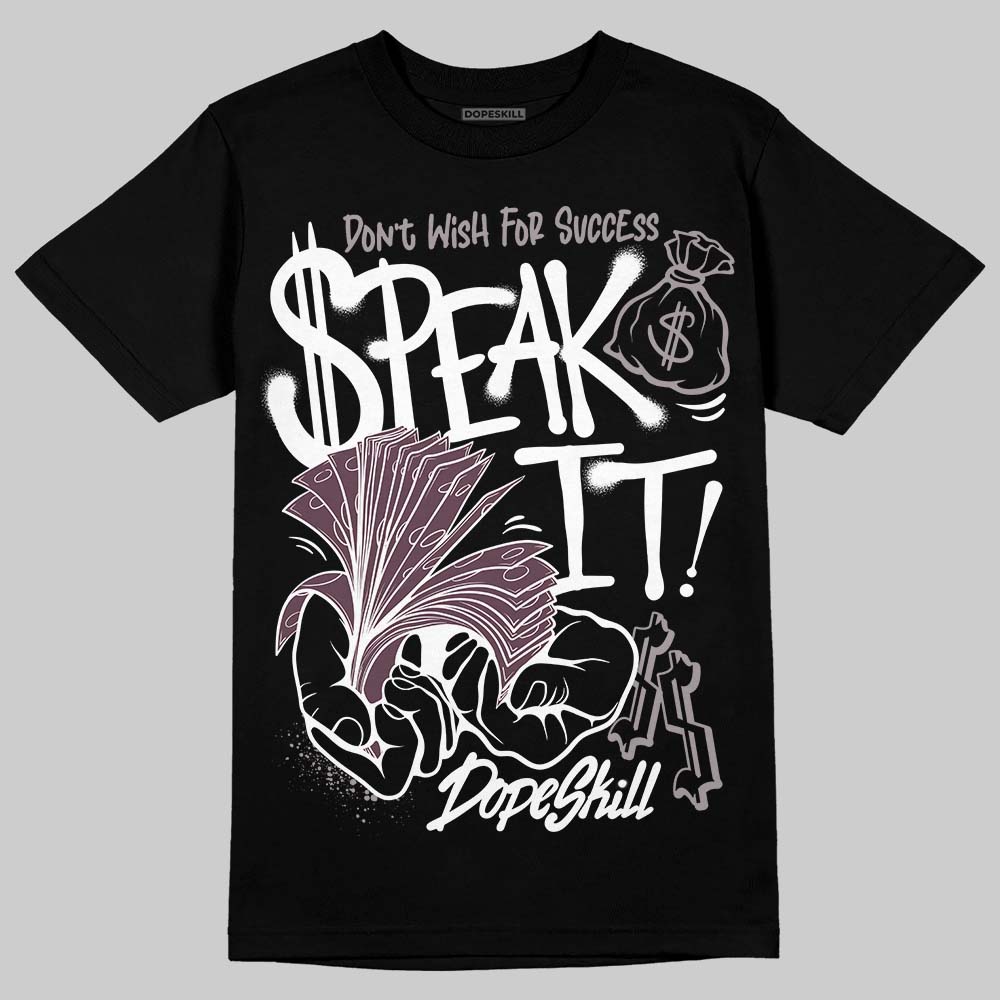 A Ma Maniére x Air Jordan 5 “Violet Ore” DopeSkill T-Shirt Speak It Graphic Streetwear - Black