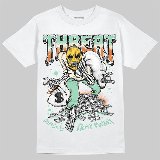 SB Dunk Low Rodeo Tourmaline DopeSkill T-Shirt Threat Graphic Streetwear - White