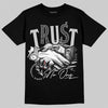 Air Foamposite One 'Triple White' DopeSkill T-Shirt Trust No One Graphic Streetwear - Black