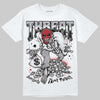 Jordan 4 OG “White Cement” DopeSkill T-Shirt Threat Graphic Streetwear - White