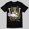 Quai 54 x Air Jordan 1 Retro Low OG Tour Yellow Black DopeSkill T-Shirt Trust No One Graphic Streetwear - black
