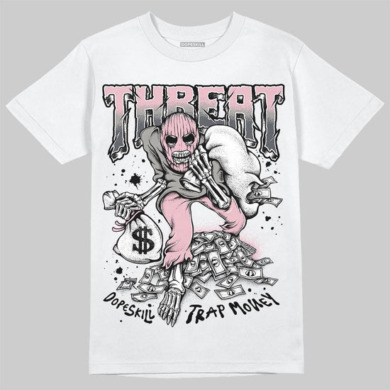 Air Max 95 OG “Pink Foam” DopeSkill T-Shirt Threat Graphic Streetwear - White