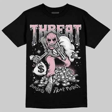 Air Max 95 OG “Pink Foam” DopeSkill T-Shirt Threat Graphic Streetwear - Black