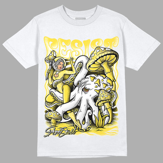 Jordan 11 Low 'Yellow Snakeskin' DopeSkill T-Shirt Resist Graphic Streetwear - White