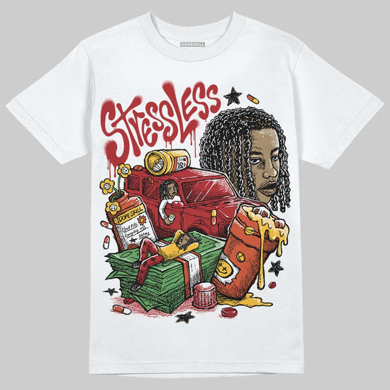 Nigel Sylvester x Air Jordan 4 ‘Brick by Brick’ DopeSkill T-Shirt Stressless Graphic Streetwear - White