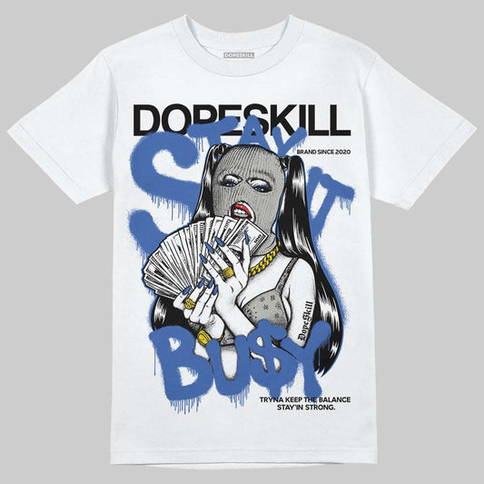 Jordan 3 "Lucky Shorts" DopeSkill T-Shirt Stay It Busy Graphic Streetwear - White
