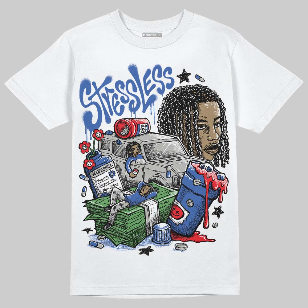 Jordan 3 "Lucky Shorts" DopeSkill T-Shirt Stressless Graphic Streetwear - White