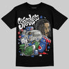 Jordan 3 "Lucky Shorts" DopeSkill T-Shirt Stressless Graphic Streetwear - Black