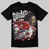 Jordan 1 High OG Rare Air “Cinnabar” DopeSkill T-Shirt Stressless Graphic Streetwear - Black