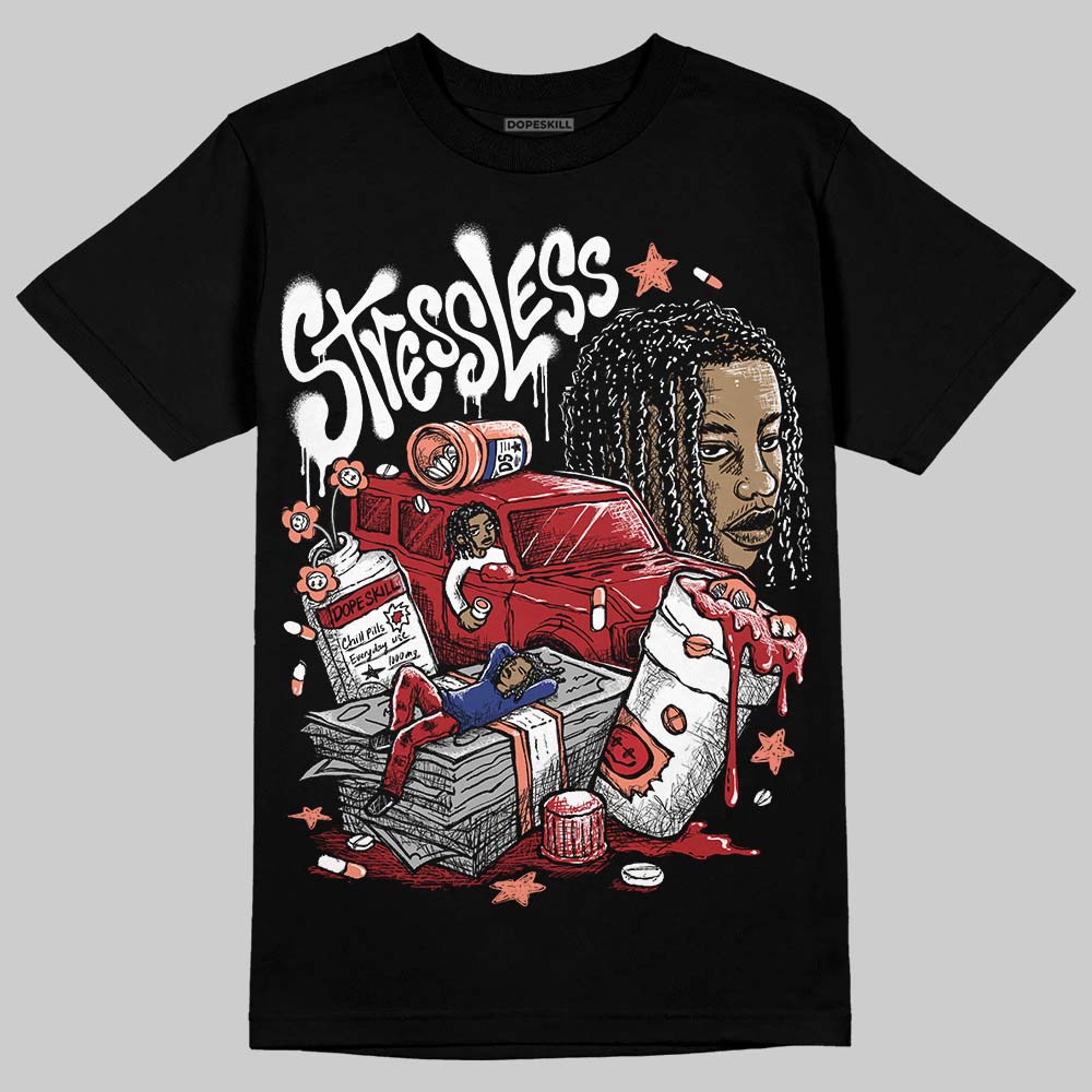 Jordan 1 High OG Rare Air “Cinnabar” DopeSkill T-Shirt Stressless Graphic Streetwear - Black