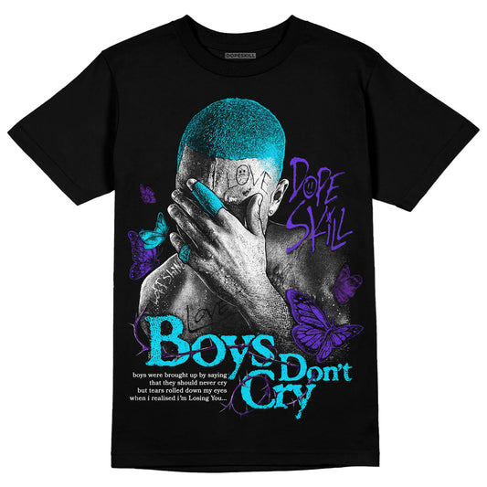 Aqua 6s DopeSkill T-Shirt Boys Don't Cry Graphic