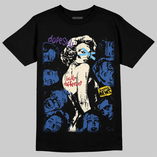 Jordan 17 Retro Low SP Infinite Archives DopeSkill T-Shirt Built Different Graphic Streetwear - black