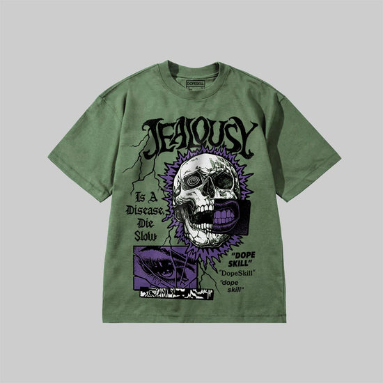 Jealousy DopeSkill Premium T-shirt Streetwear - Moss