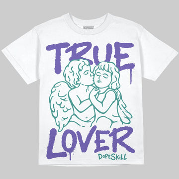 Jordan 5 OG “Grape” DopeSkill Oversize Print T-Shirt True Lover Graphic Streetwear