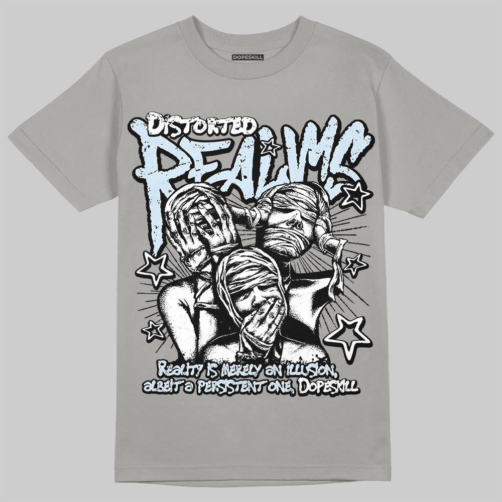 Jordan 11 Cool Grey DopeSkill T-Shirt Distorted Realms Graphic Streetwear - Gravel