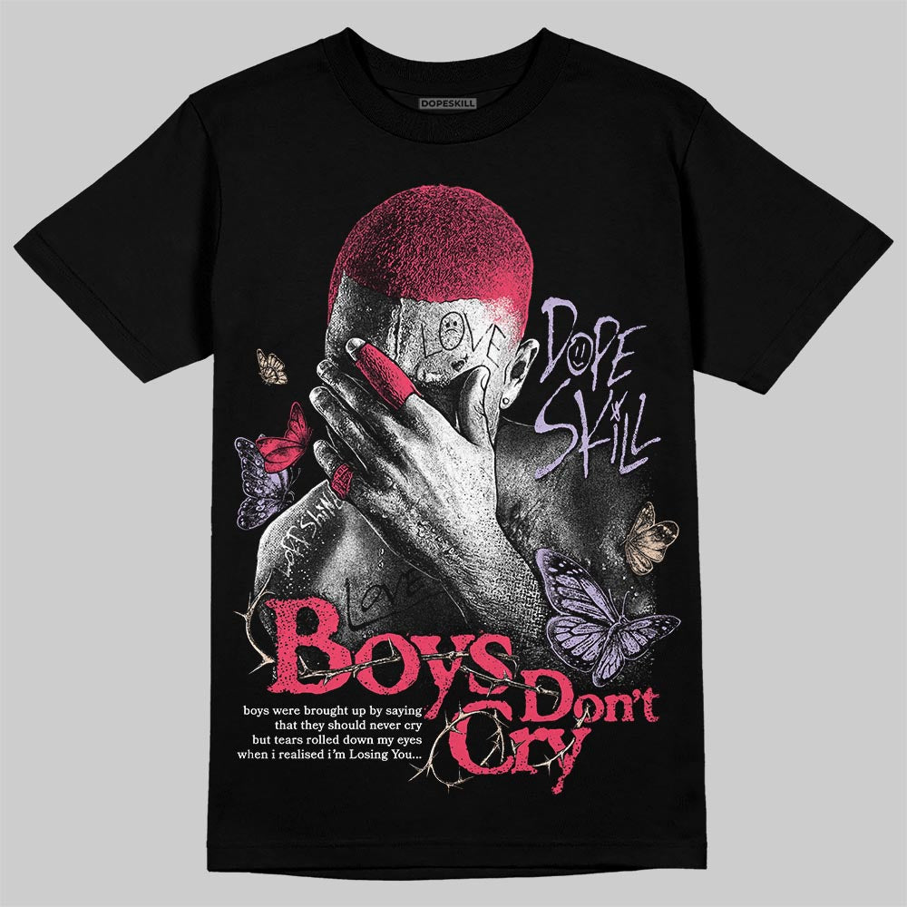 Jordan 5 Low “Peanut Butter Jelly” DopeSkill T-Shirt Boys Don't Cry Graphic Streetwear - Black