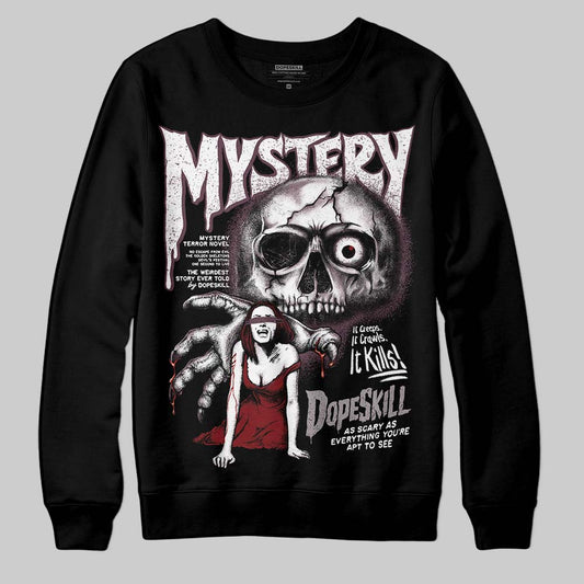 A Ma Maniére x Air Jordan 5 “Violet Ore” DopeSkill Sweatshirt Mystery Ghostly Grasp Graphic Streetwear - Black