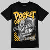 Jordan 5 'Tokyo' DopeSkill T-Shirt Pocket Change Graphic Streetwear - Black