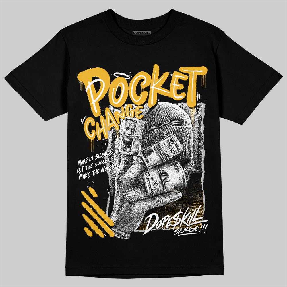 Jordan 5 'Tokyo' DopeSkill T-Shirt Pocket Change Graphic Streetwear - Black