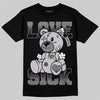 Grey Sneakers DopeSkill T-Shirt Love Sick Graphic Streetwear - Black
