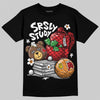 Dunk Low Panda White Black DopeSkill T-Shirt SRSLY Study Graphic Streetwear - Black