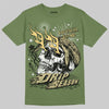Olive Sneakers DopeSkill T-Shirt Drip Season Graphic Streetwear - Military Green