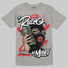 Grey Sneakers DopeSkill T-Shirt Rolling in Money Graphic Streetwear - Gravel