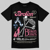 Jordan 1 High OG "Self-Expression" DopeSkill T-Shirt Broken Bones Graphic Streetwear - Black