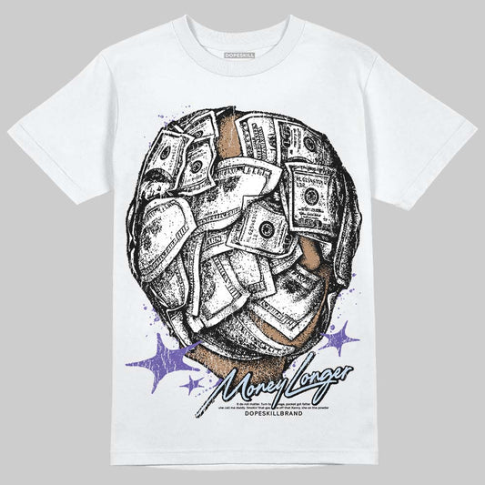 Jordan 5 OG “Grape” DopeSkill T-Shirt Money Longer Graphic Streetwear - White