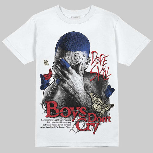 Jordan 4 “Rare Air” DopeSkill T-Shirt Boys Don't Cry Graphic Streetwear - WHite