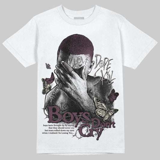 A Ma Maniére x Air Jordan 5 “Violet Ore” DopeSkill T-Shirt Boys Don't Cry Graphic Streetwear - White