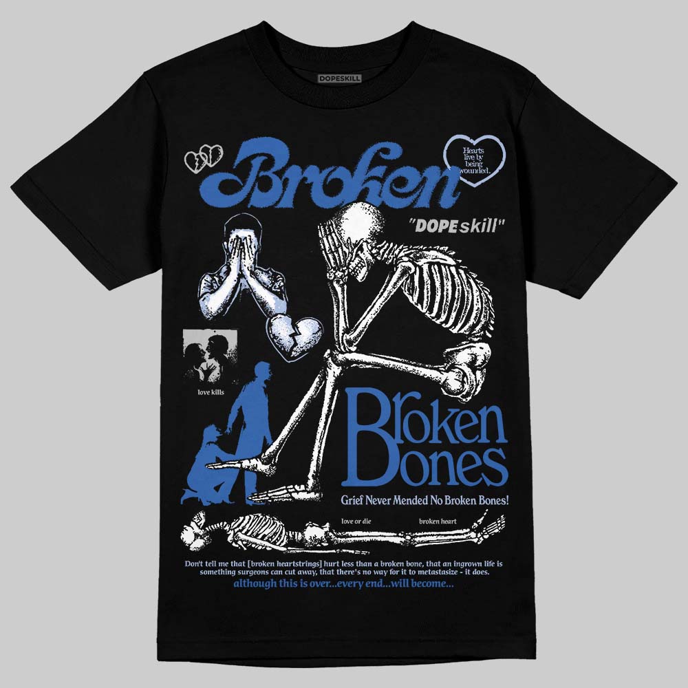 ASICS Gel-Nimbus 10.1 Invincible HTTP 404 Blue DopeSkill T-Shirt Broken Bones Graphic Streetwear - Black