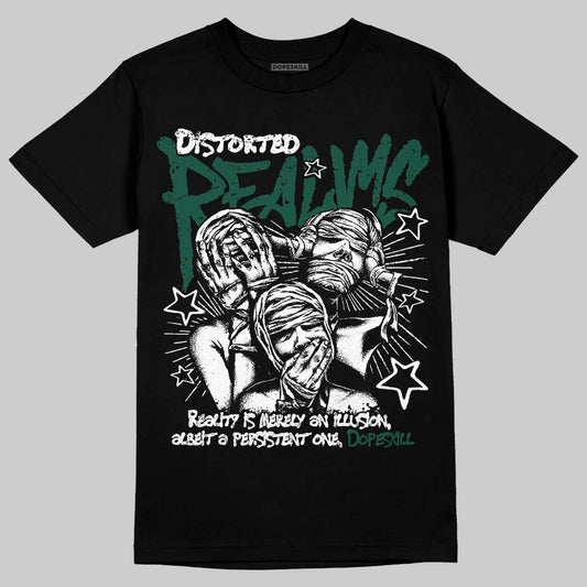 Jordan 1 High OG “Fir” (Pro Green) DopeSkill T-Shirt Distorted Realms Graphic Streetwear - black