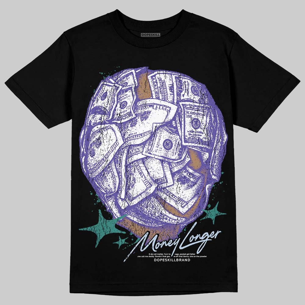 Jordan 5 OG “Grape” DopeSkill T-Shirt Money Longer Graphic Streetwear - black