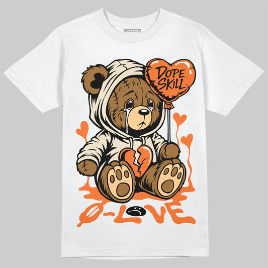 Jordan 3 “Starfish” DopeSkill T-Shirt Broken Bear Graphic Streetwear - White