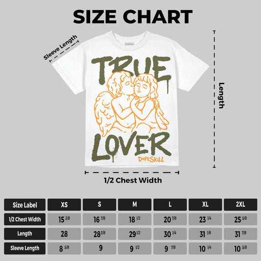 Olive Collection DopeSkill Oversize Print T-Shirt True Lover Graphic