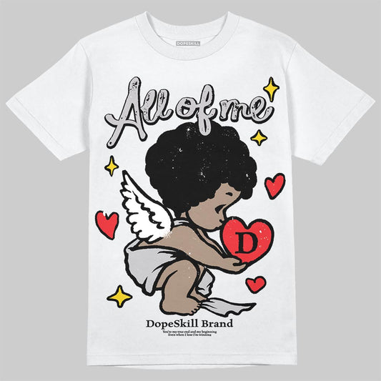 Grey Sneakers DopeSkill T-Shirt All Of Me Graphic Streetwear - White